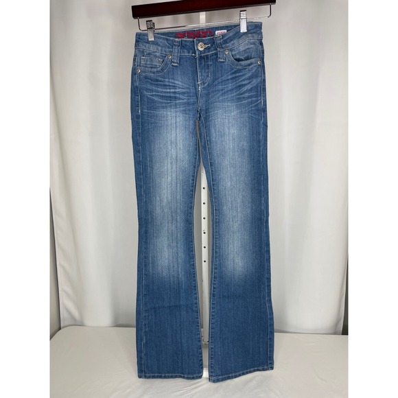 BONGO Denim - Junior’s Blue Bootcut Jeans - Bongo